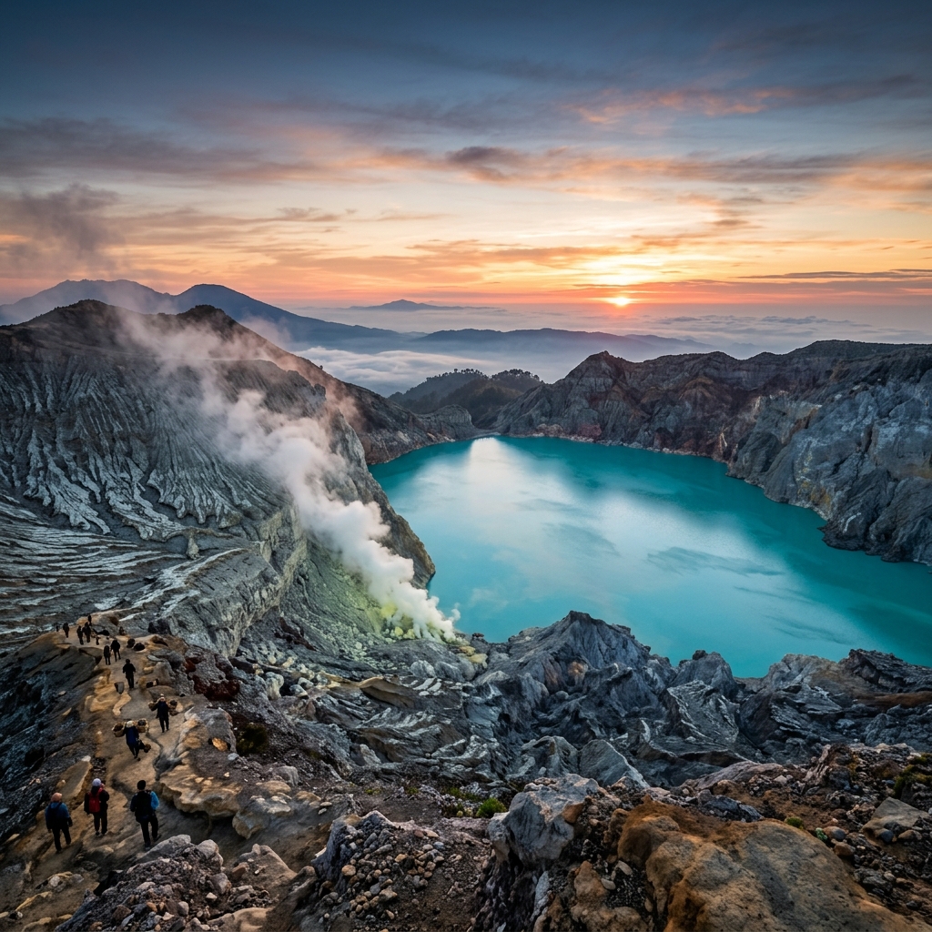 Ijen Volcanic Highlands