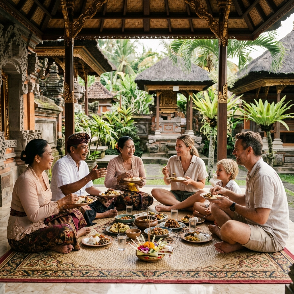 A Day with a Balinese Family