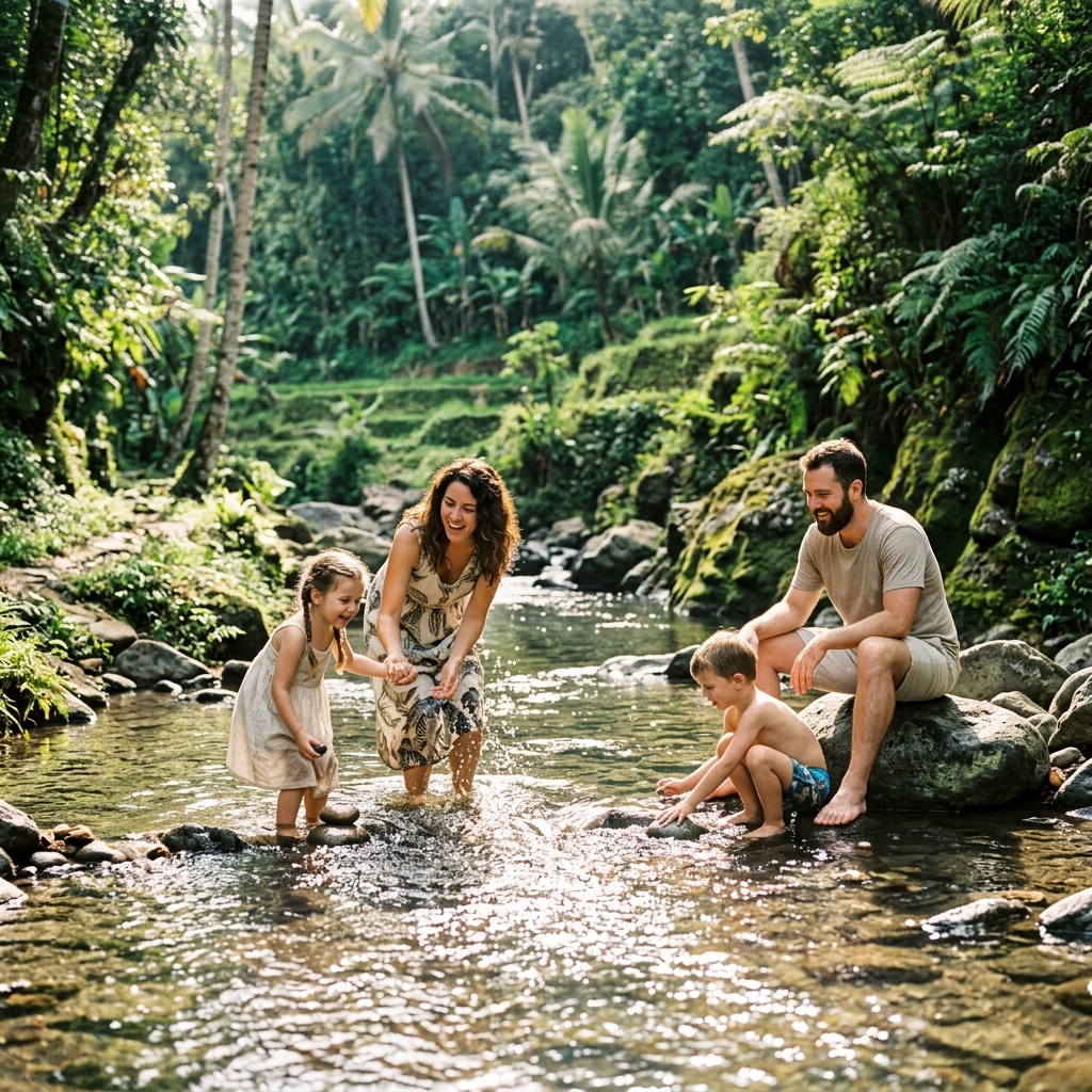 Scenic River Walk & Water Pause