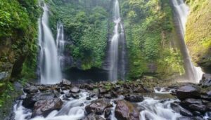 Pengibul Waterfall Bali hidden waterfall near Tibumana